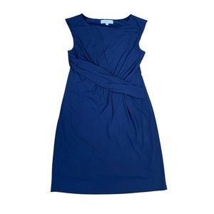 J. Crew Dress Women's Size 6 Blue Sleeveless